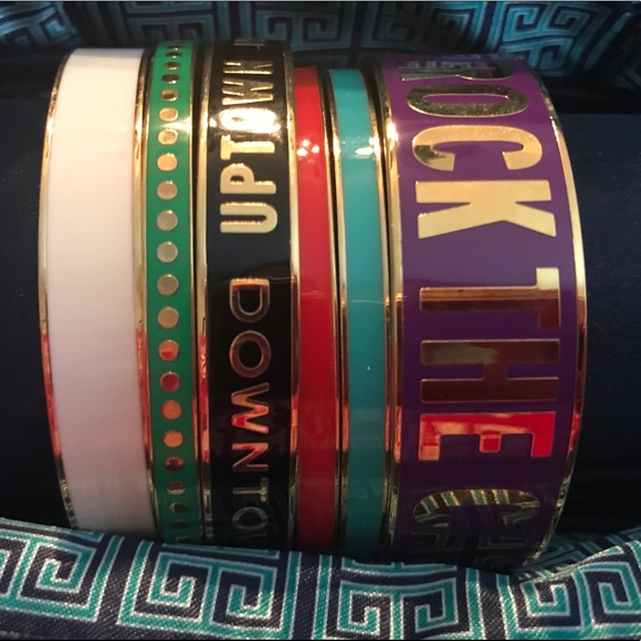 Two Kate Spade bangles Clean Slate & Et Cetera - Picture 4 of 4
